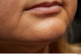 HD Face Skin Thelma Tigger chin lips mouth skin pores…